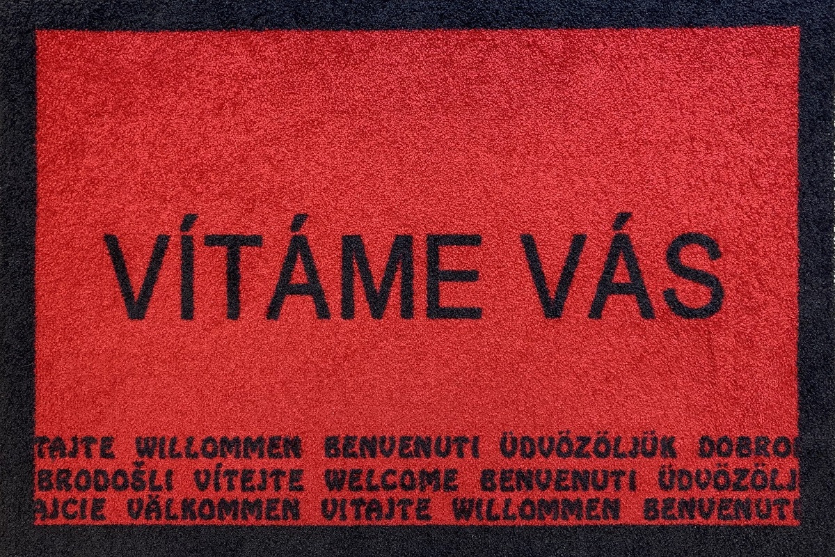 Vítáme Vás (červená)